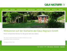 Tablet Screenshot of hagmann-garten.de